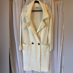 Show me your mumu knee length thick knit cardigan